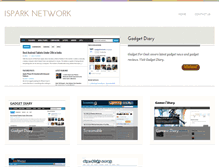 Tablet Screenshot of isparknetwork.com
